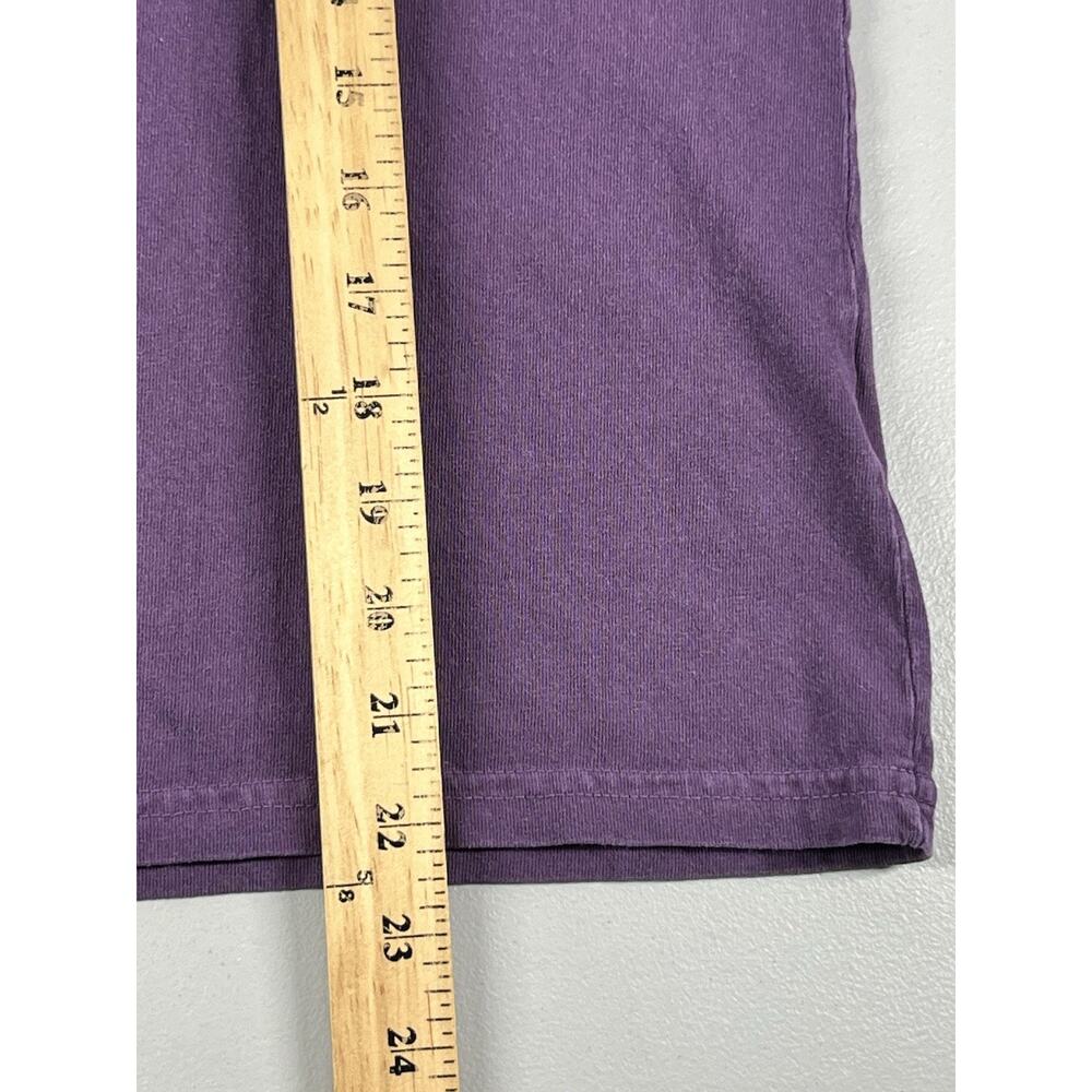 American Giant Classic Cotton Crew Tee Womens Extra Small Purple T Shirt - Picture 7 of 9